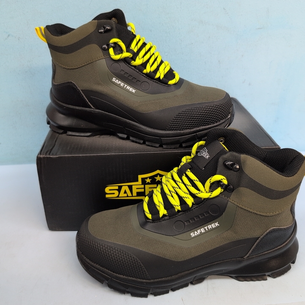 Safetrek Steel Toe Puncture Free Waterproof Hiking Men's Safety Work Boots CN 39